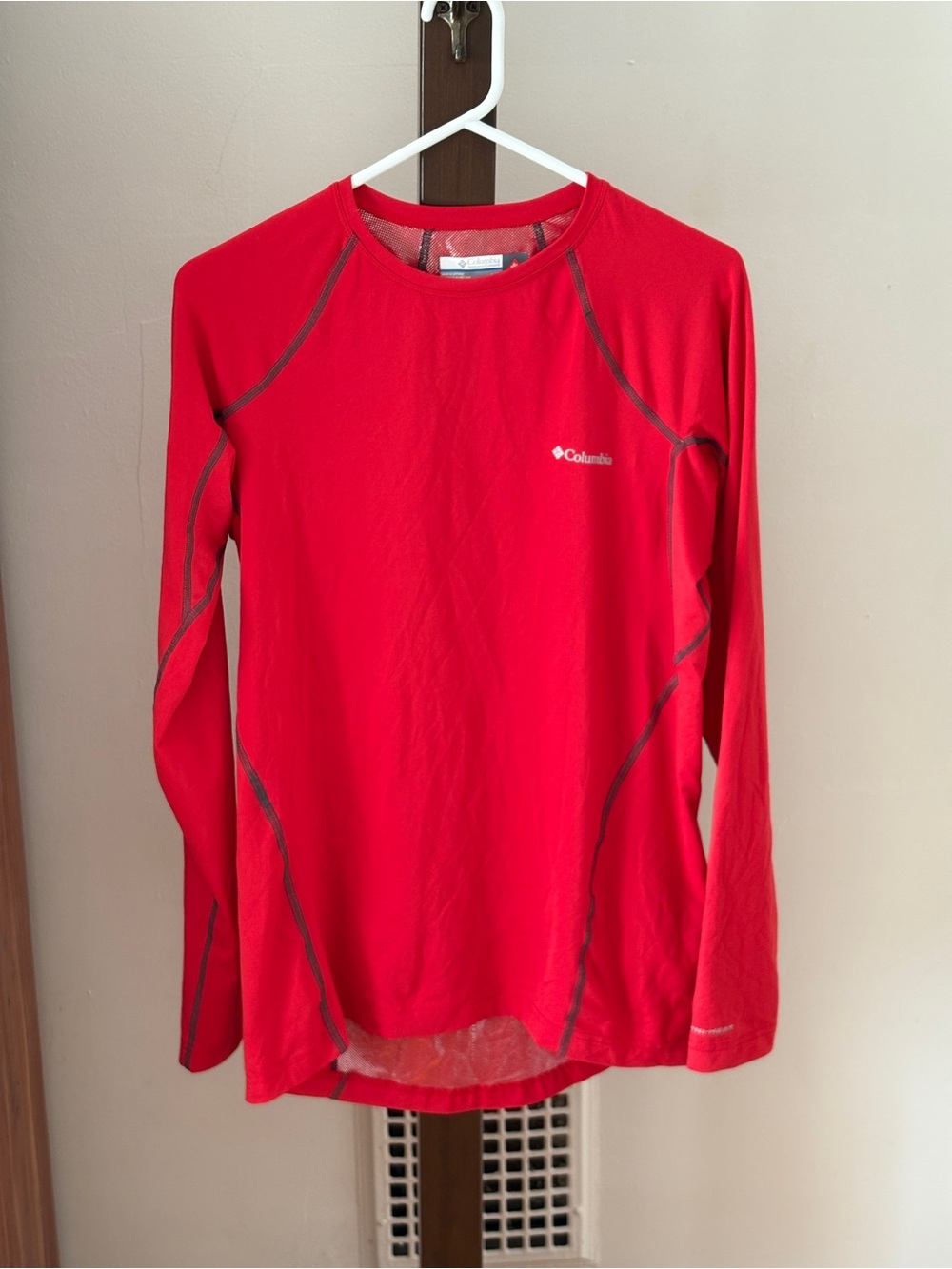 Columbia Omni-Heat Pull-Over Red L